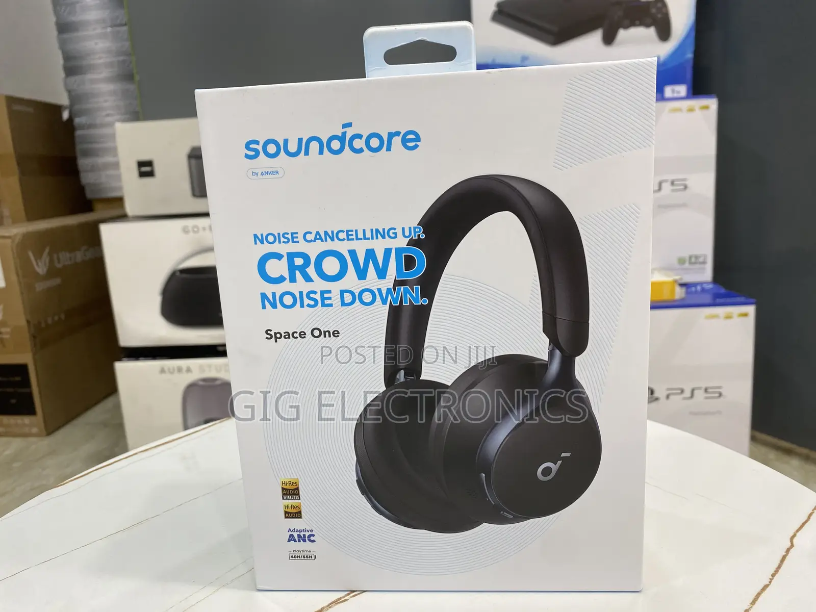 Space One Active Noise Cancelling Headphones by Anker - 40h
