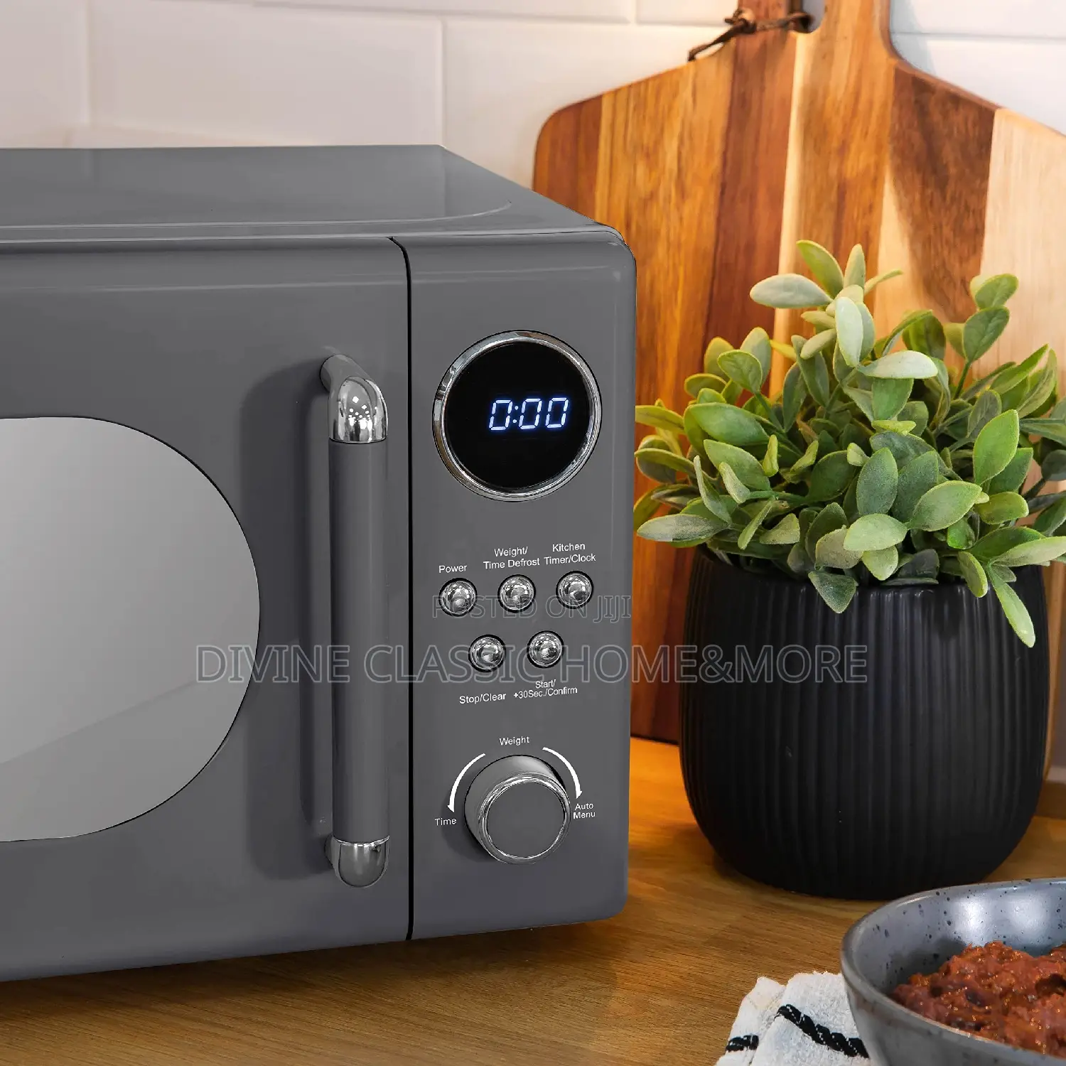 Russell Hobbs Rhm2044g Retro 20 Litre Grey Digital Microwave