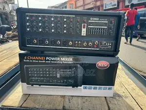4channel Power Mixer With Bluetooth and Recording Function