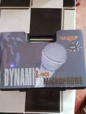 Yoga FX-518 3-Pack Dynamic Cord Microphone