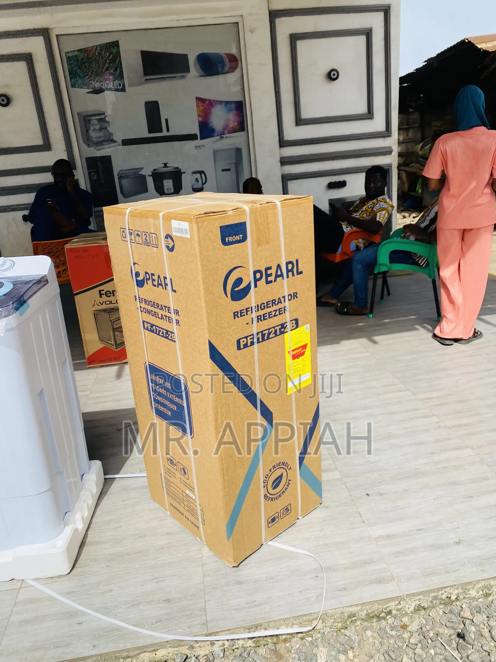 Extremely Cooling Pearl Pf-172-2b Electric Refrigerator.