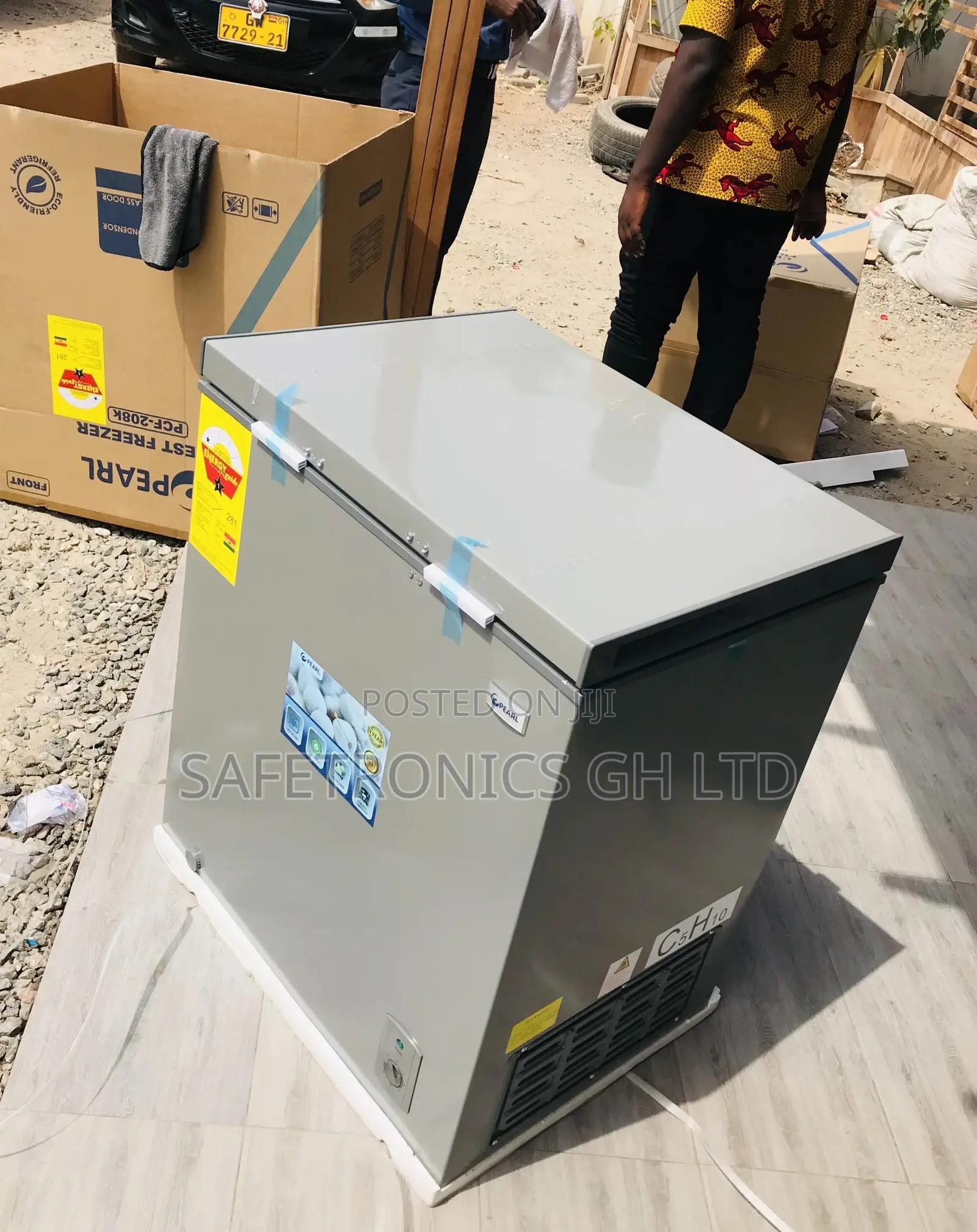 Boxed Pearl Chestfreezer Singledoor 147 Liters PCF-