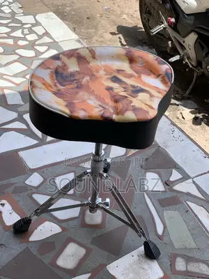 Drum Throne, Padded Seat Height Adjustable Drum Seat
