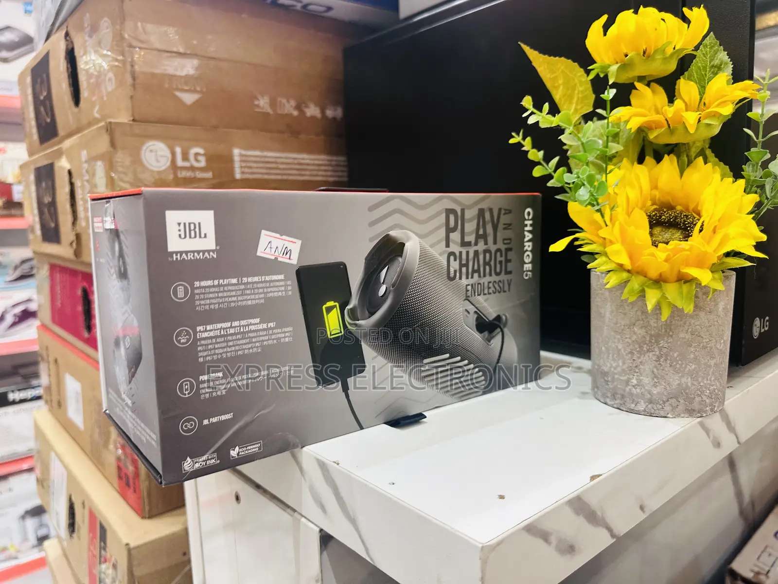 Massive Original Pro Bluetooth Speaker Charge 5
