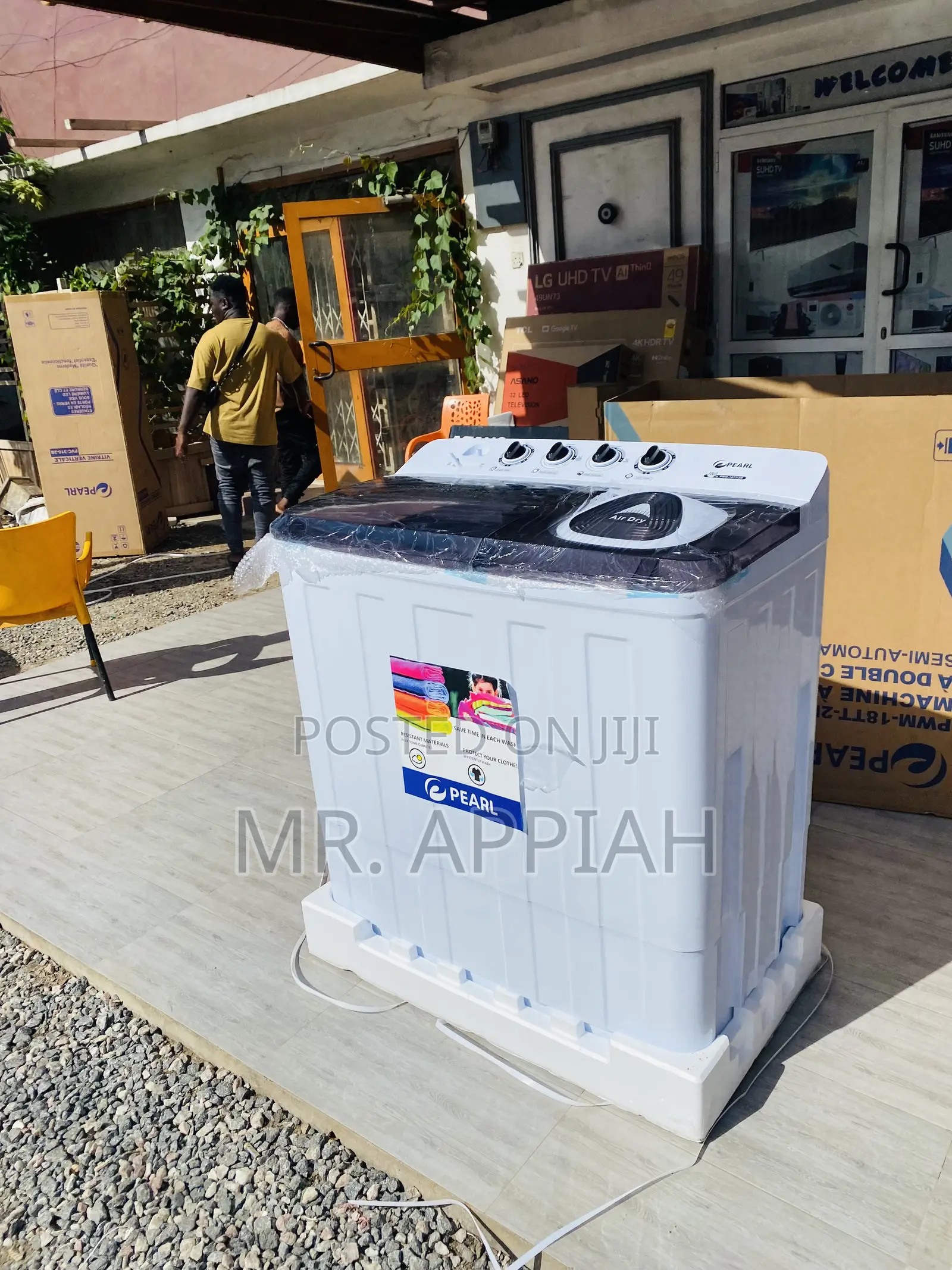 High Quality Pearl 18kg Twin Tub Washing Machine.