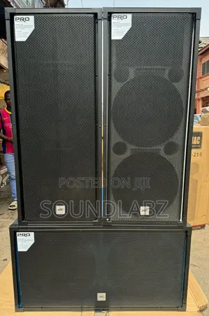 JAC Double Professional Loudspeaker Set