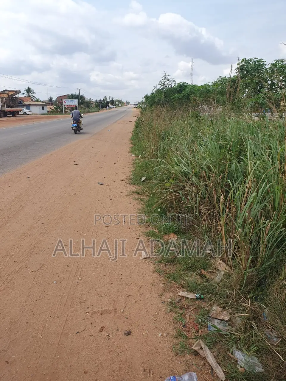 One Acres Land for Sale at Inkransa Main Road