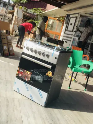 4 Gas Cooker Oven With Grill 60x60 Gray Ferre