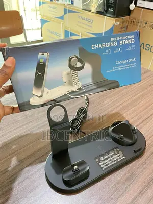 6 in 1 Rotatable Multi-Function Charging Stand