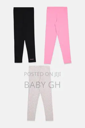 DKNY 3pc Girls Leggings