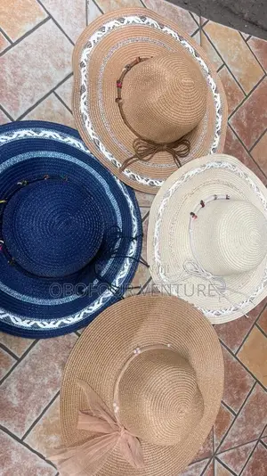 Ladies' Straw Hat or Beach Hat Available. Going for a Cool Price 