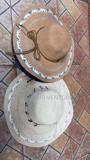 Ladies Straw Hat or Beach Hat Available. Oommwrsv 120gh Each