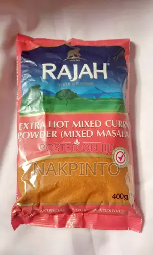 SUPERIOR QUALITY Extra Hot Madras Curry (400g) Rajah Spices