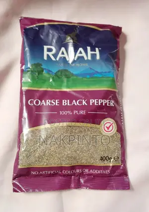 100% Pure Coarse Ground Black Pepper (400g)