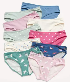 Kids (Girls) Panties 2yrs -14 Yrs Dozen of 12 Pieces