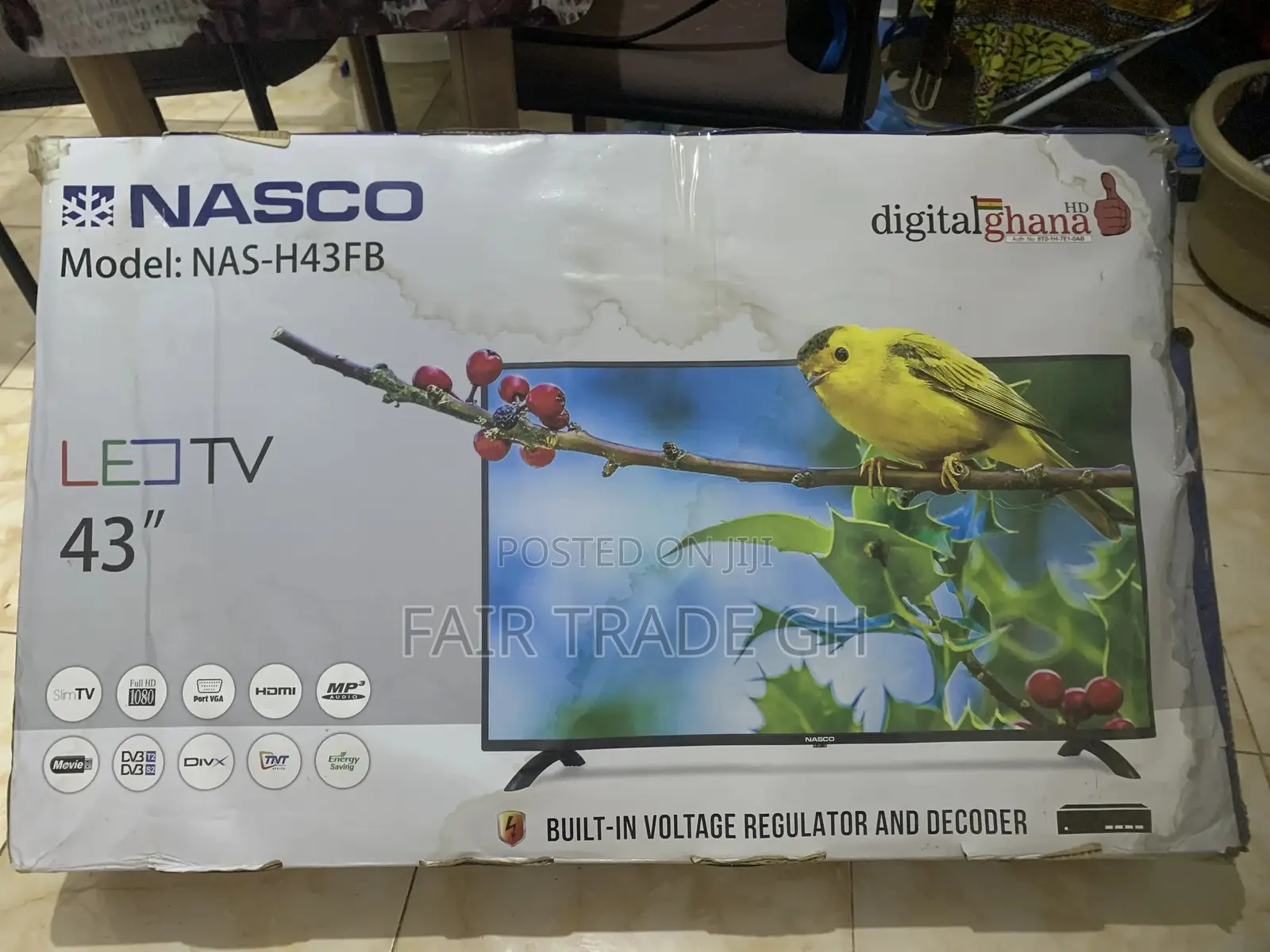 Nasco 43’ Inches TV Set