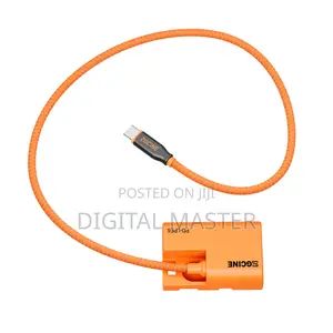 USB-C to LPE6 Dummy Battery Cable (Braided Wire)