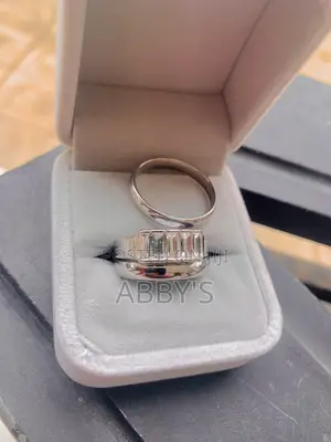 Unique Stainless Steel Three Set Couple Ring