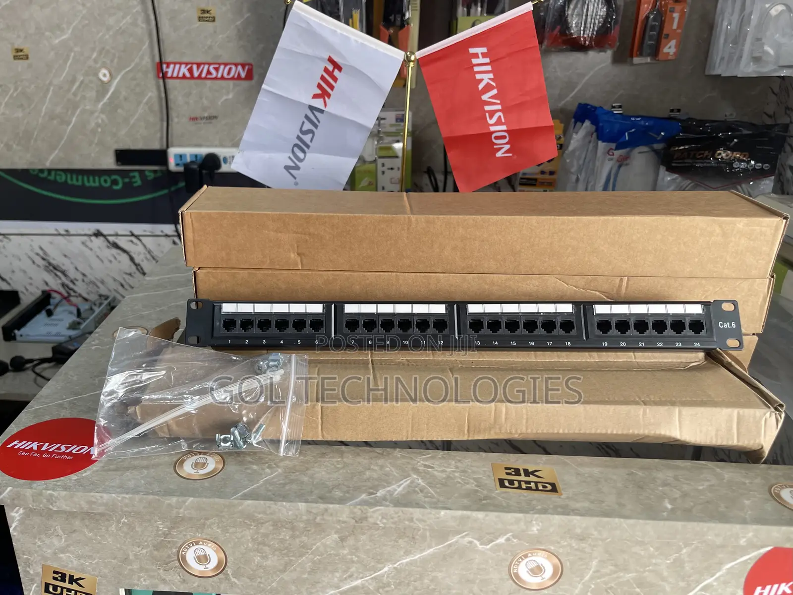 24port Cat6 Patch Panel