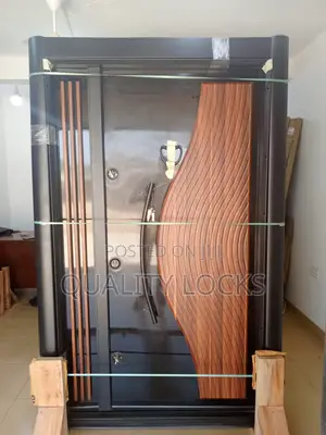 City Locks Turkish PVC Metal Security Door