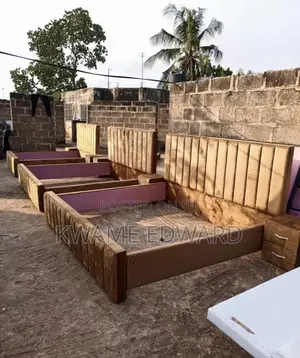 King Size Bed With Side Drawer
