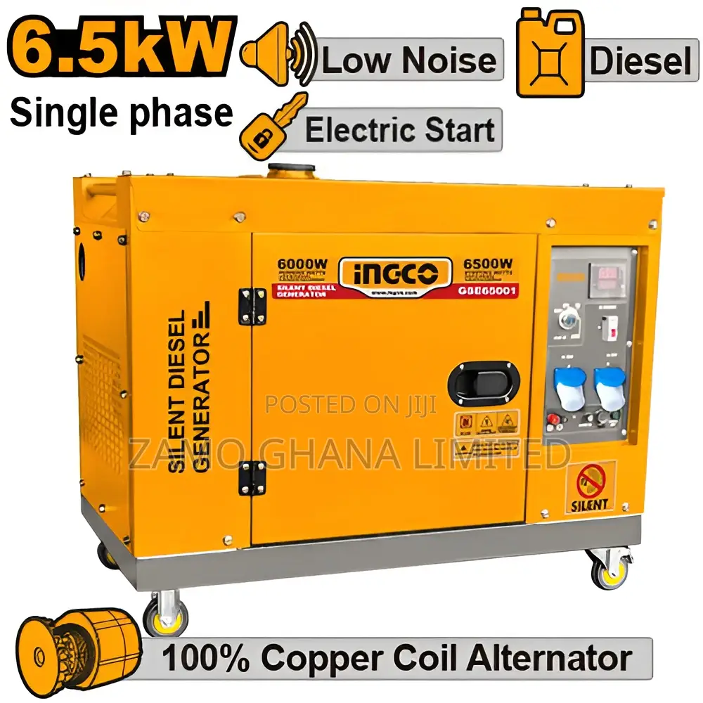 Silent Diesel Generator # Gse65001
