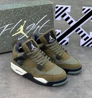Air Jordan Retro 4 SE Craft Olive