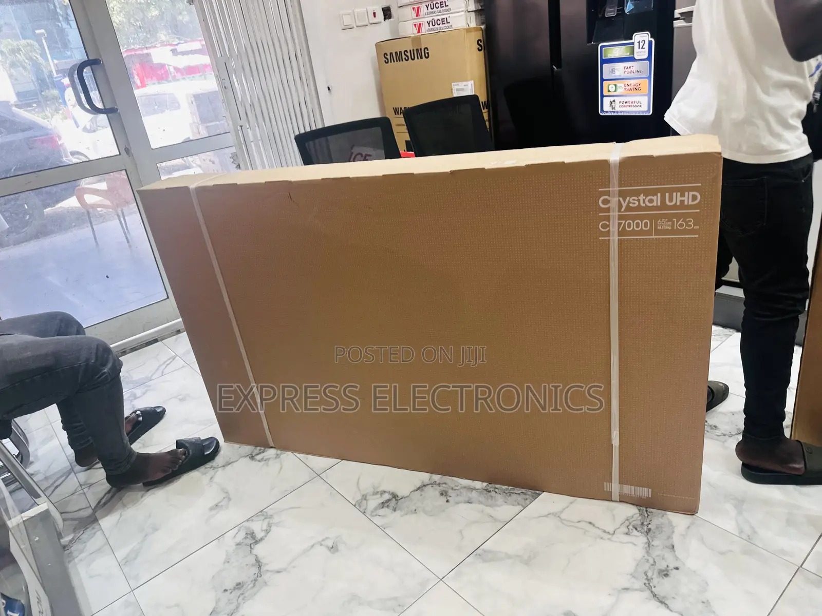 Available 2023 Model Uhd Smart Glossy Led 65”Cu7000