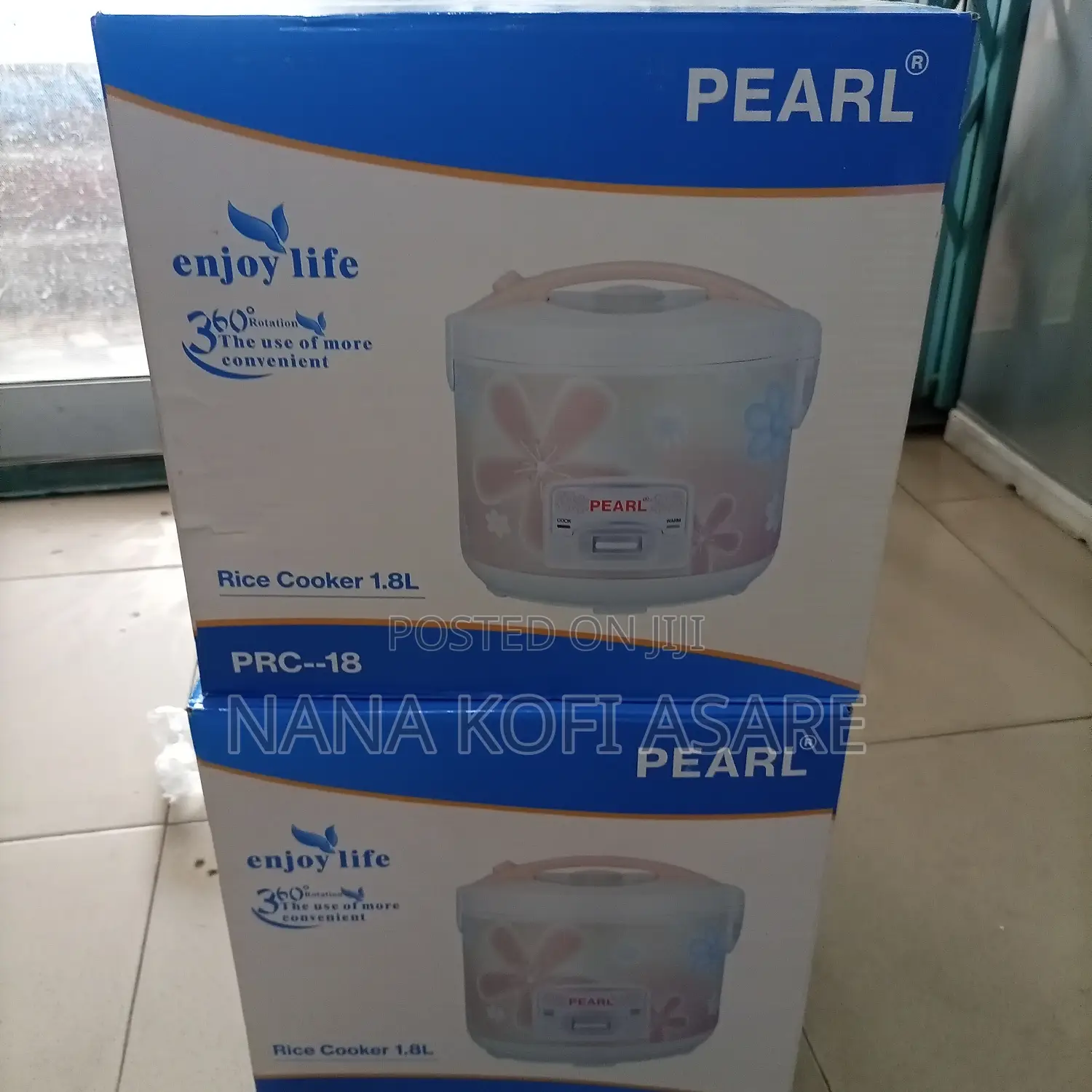 Pearl Rice Cooker 1.8litres
