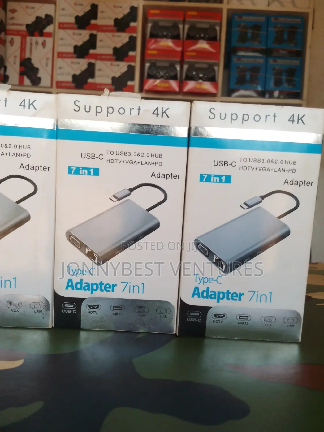 Type-C 7in1 Docking Stations