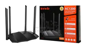 Tenda Ac8 Ac1200 Dual-Band Gigabit Wireless Router