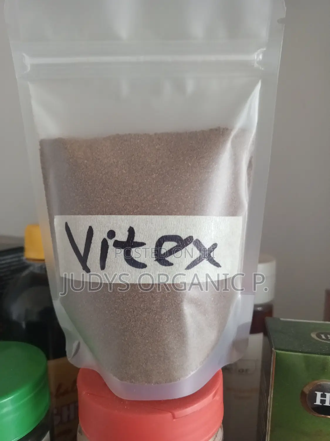 Vitex Powder (Chaste Berry) Whole Powder