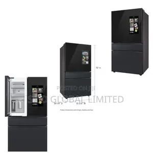 Samsung - Bespoke 821ltrs 4-Door Smart Fridge Family Hub