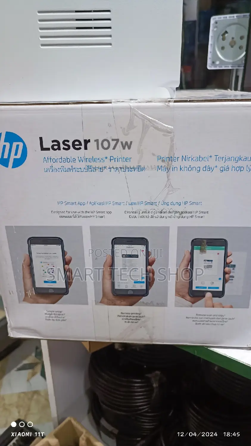 Brand New HP 107w Hp Laserjet Printer With Wifi 107a Toner