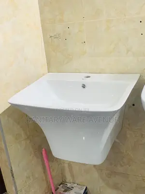 Wall Hung Basin - Square Basin - Bathroom Sink