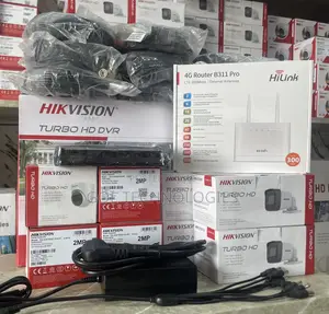 8ch Complete Kit Hikvision With 4g Router 1tb Surveillance
