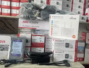 8ch Complete Kit Hikvision With 4g Router 1tb Surveillance