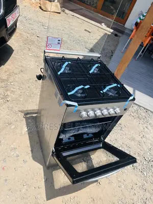 Best and Awesome Sliver Gas Cooker Oven Grill 4burne