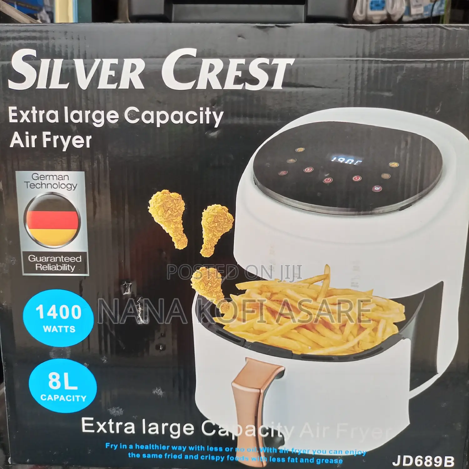 Silver Crest 8litres Air Fryer