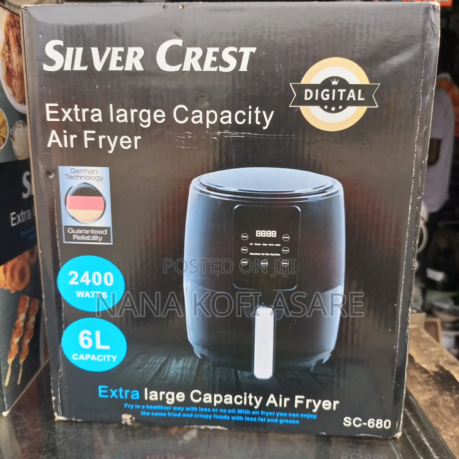 Silver Crest 6litres Air Fryer