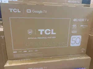Long Lasting Frameless 50" Google Tv
