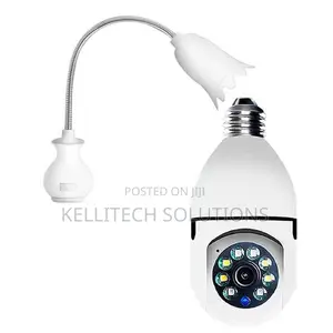 Panoramic Wifi Bulb CCTV Camera