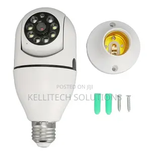 360° Wifi Panoramic Bulb CCTV Camera