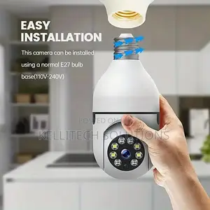 Wifi Bulb CCTV Camera