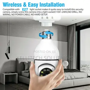 Wifi Bulb CCTV Camera