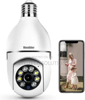 1080p HD Smart Wifi CCTV Bulb Camera