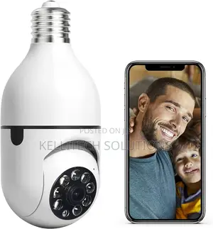 360° Wifi CCTV Camera, Full Colour Night Vision