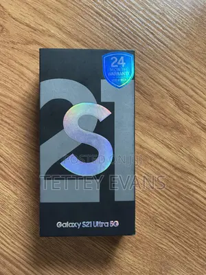 New Samsung Galaxy S21 Ultra 5G 128 GB Silver