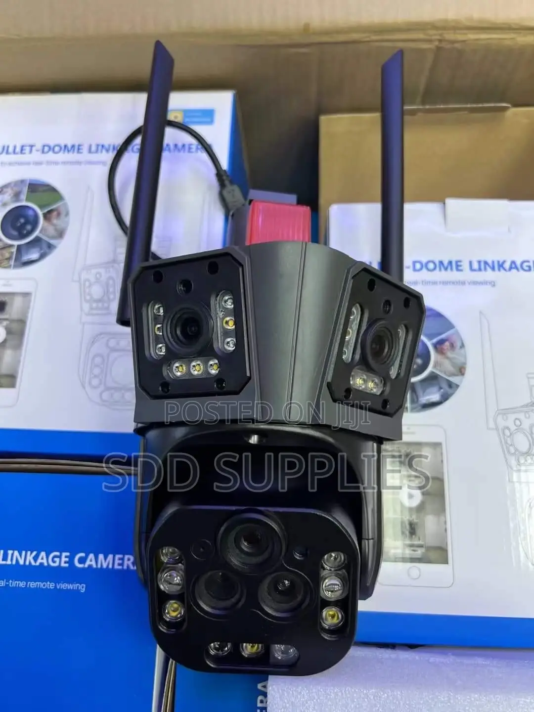 5 Lenses 3 Screen View Indoor/ Outdoor Wireless Wifi Camera
