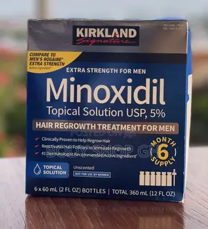Original Kirkland Minoxidil 5% / New Type / Made in Isreal